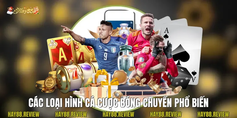 Các loại hình cá cược Bóng Chuyền phổ biến